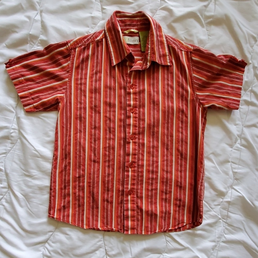 Boys button up shirt